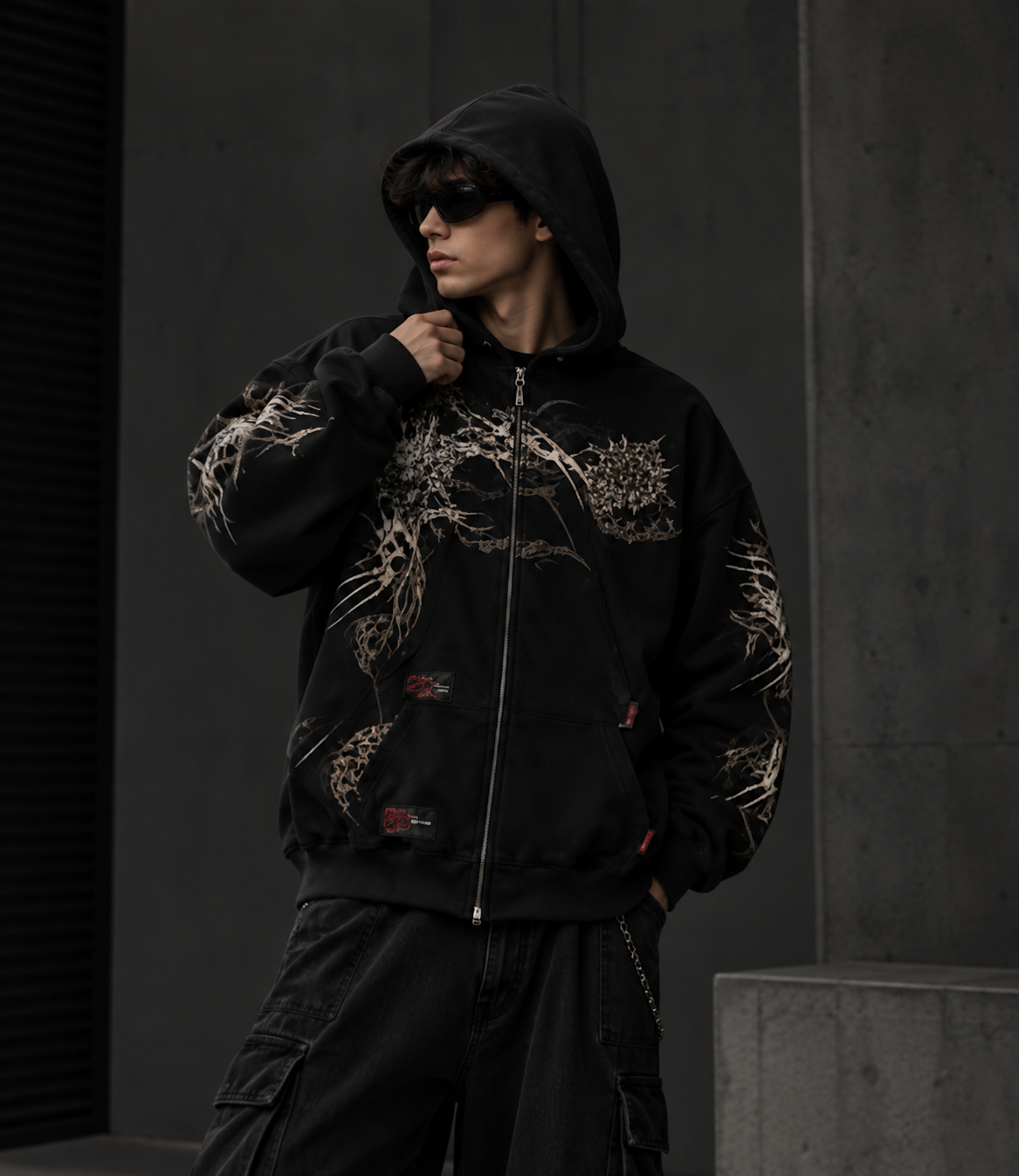 Chaos Zip Hoodie
